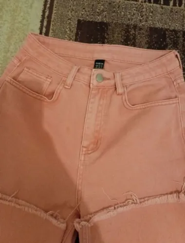 Calça wide leg Rosa