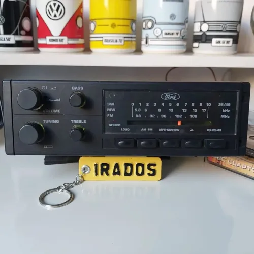 Rádio Ford original com Bluetooth 