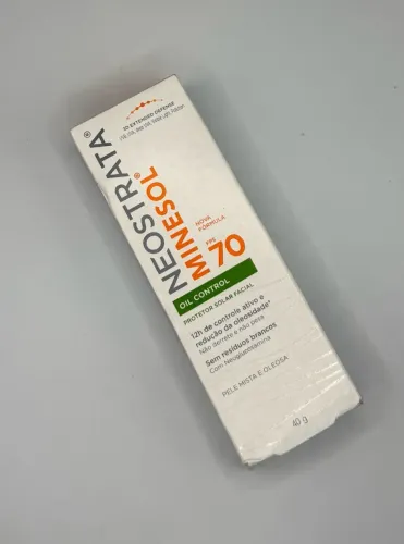 Protetor solar facial | Neostrata Minesol oil control sem cor fps 70 40g