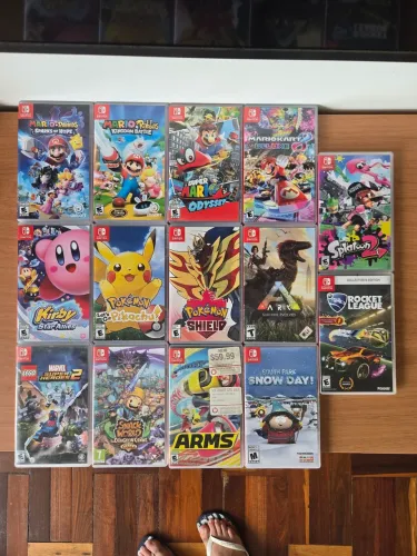 Jogos Nintendo Switch - Conferir Descrição