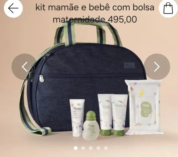 Kit mamãe bebê