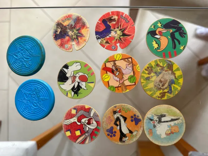 LOTE 55 Tazos + 2 Master tazos
