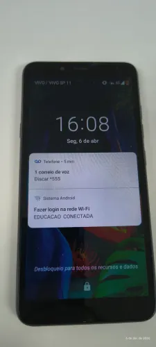 Smartphone LG K8 Plus 16 GB Preto