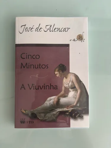 Livro Cinco Minutos e A Viuvinha José de Alencar