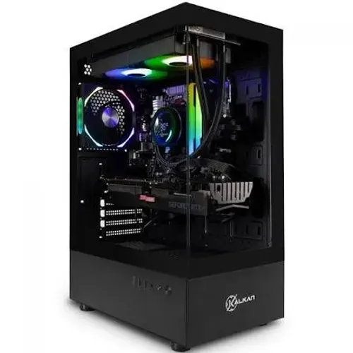 Gabinete Gamer Kalkan Avalon Pro, Mid Tower, Vidro Temperado, ATX, Sem Fonte, Sem Fans, Pr
