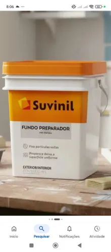 Fundo preparador Suvinil