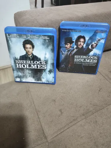 Blu Ray Sherlock Holmes/Sherlock Holmes O jogo das Sombras