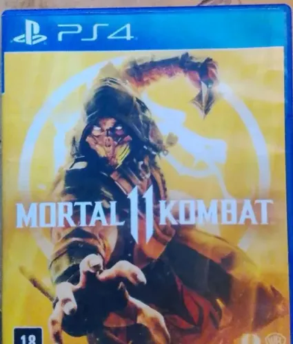 1 Jogo Mortal Kombat 11 de PlayStation 4 mídia física (CD) em perfeito estado.