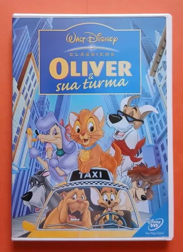 Dvd Oliver e Sua Turma - Clássicos Walt Disney