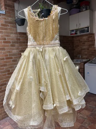 Vestido Bela (e a fera) festa 