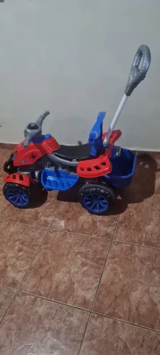 Quadriciclo carrinho Empurrador do Homem Aranha