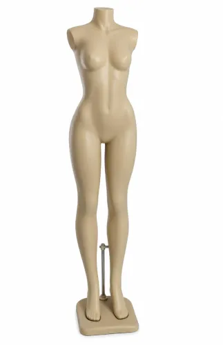 Manequim Busto Feminino Sem Cabeça e Sem Braços | Expositor para Loja