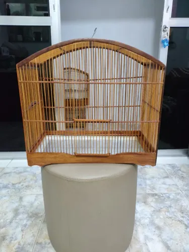 Gaiola de passeio abaulada simples