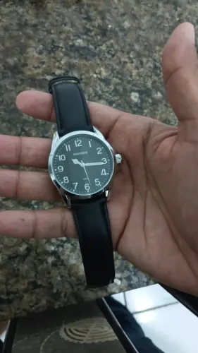 Relogio Mondaine pulseira de couro
