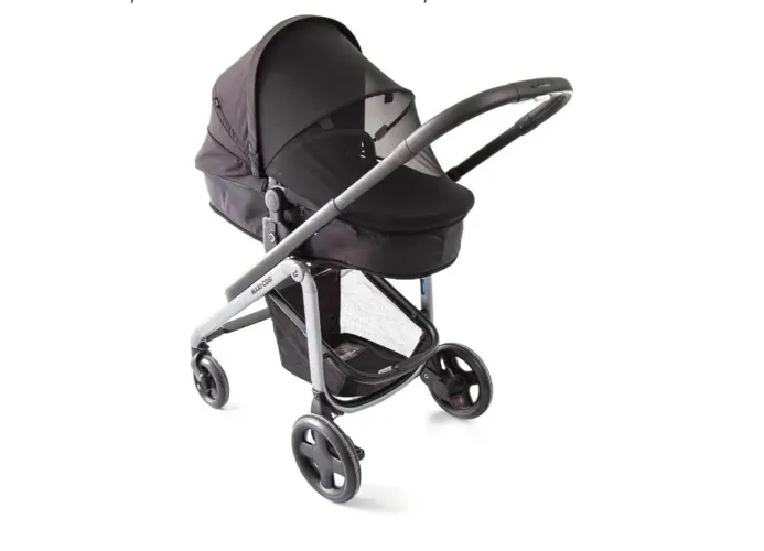 Kit: carrinho, bebê conforto e berço portátil
