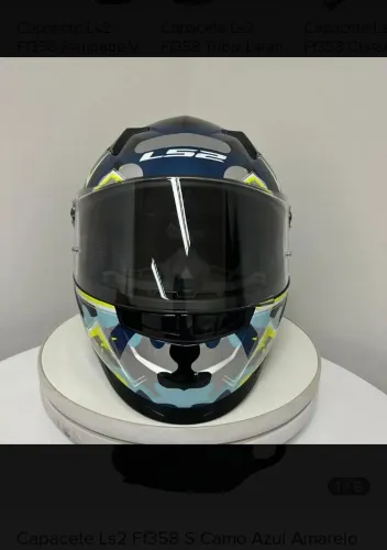 Capacete LS2 Camo tamanho 58