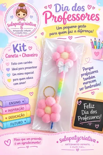 Lembrança para o dia dos professores