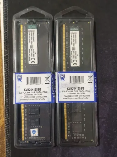 Memória 8gb ddr4 2666mhz