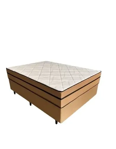 Conjunto Molas Casal Ilhéus Bege Plumatex
