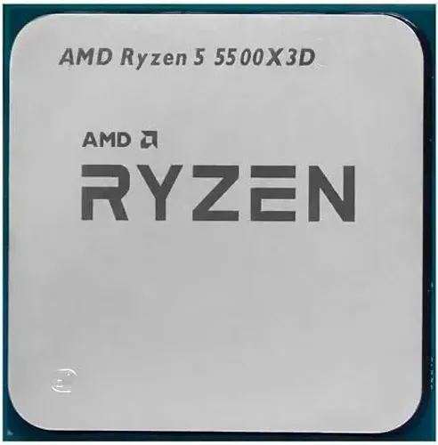 Processador AMD 5 5500X3D, 6 Núcleos, 3.0GHz até 4.0GHz, 96MB Cache L3 (novo sem caixa)