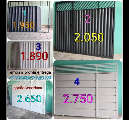 Portão barato