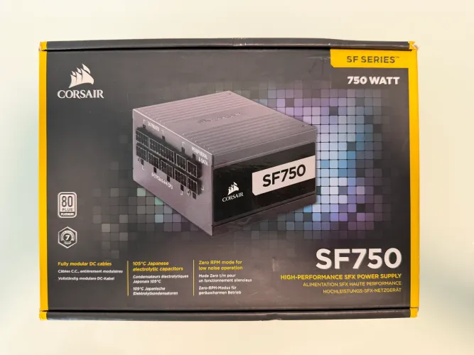 Fonte Corsair SF750 Platinum SFX
