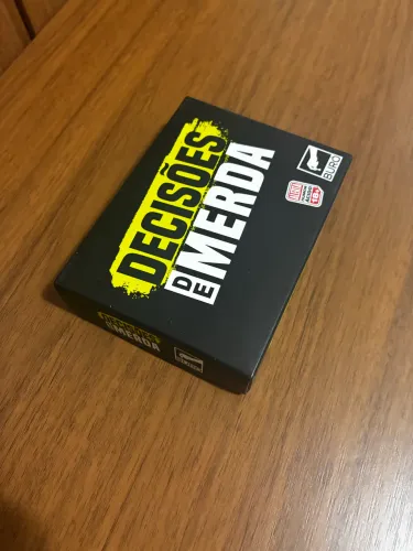 Jogo decisões de merda - Jogo de carta + 18