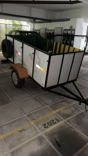 carroça reboque pronta para uso