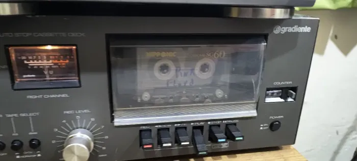 Tape Deck Gradiente S 125. Perfeito estado.