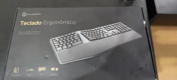 Teclado erogonomico