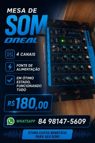 Mesa de som 