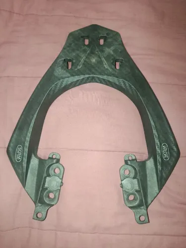 Suporte Baú Fazer250 Fz25 2018 A 2024 Fiber Force Scam - (USADO)