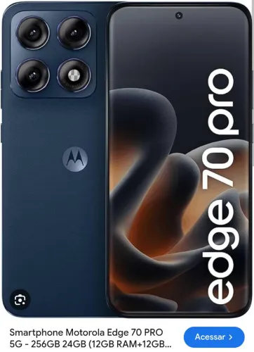 Edge 70 Pro Lacrado.