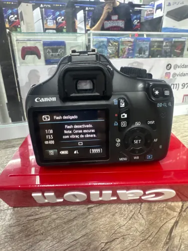 Cânon t3 + lente completa 1 ano de garantia 