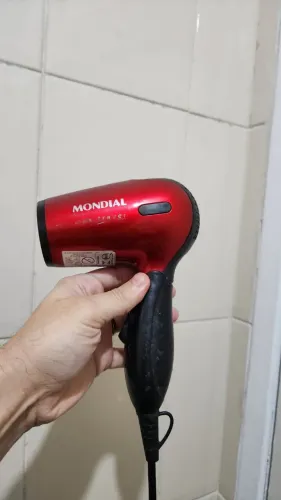 Secador de Cabelo Mondial Max Travel Bivolt