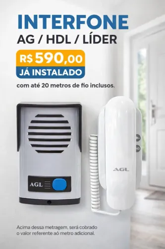 Interfone AGL / HDL / Líder