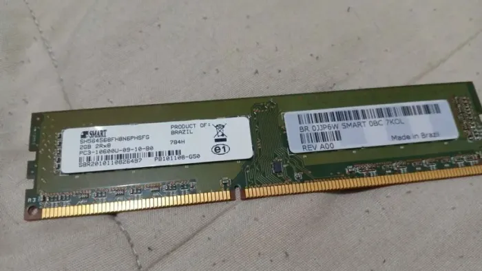 Memoria ram ddr3 2gb 1333ghz