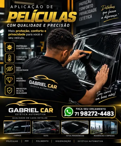 Película de vidro qualidade