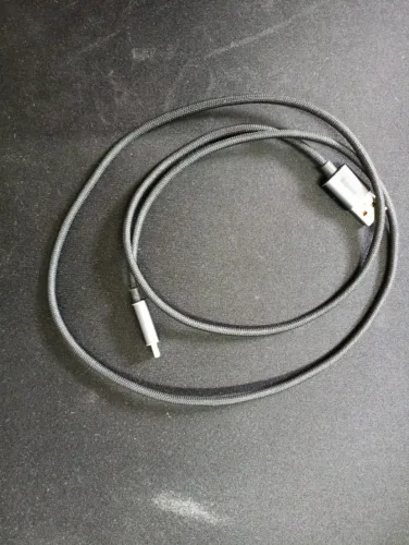 Cabo Baseus USB-C 100W 5A - 1 metro - Nylon Trançado - Carga Super Rápida