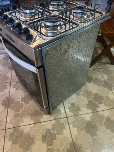 Fogão de embutir Brastemp Clean 4 bocas