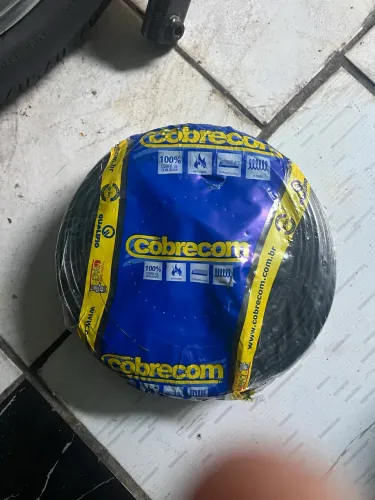 Fio 4m e 6m marca cobrecom 