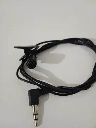 Mini microfone de celular com fio 