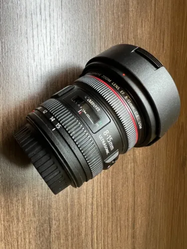 Canon EF 8-15mm f/4L Fisheye USM Série L | Excelente Estado