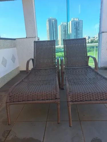 Espreguiçadeira Catar p/ Jardim e Piscina