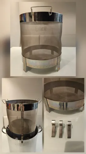 Equipamentos Cervejeiros - Panelas, Cesto Inox, Chopeira Gelo e outros