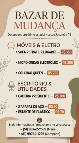 DESAPEGOS EM BOM ESTADO !
