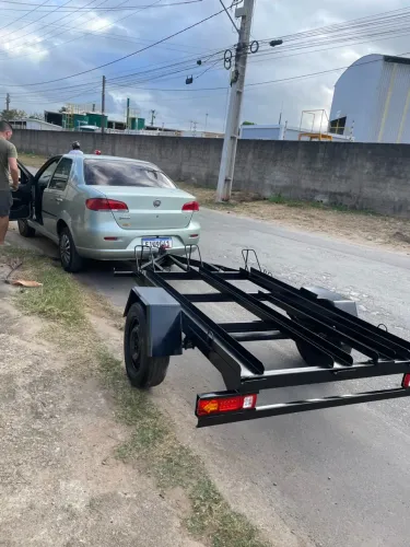 Reboque para 3 motos