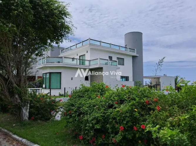 Mar do Norte | Casa 4 quartos, sendo 3 suites