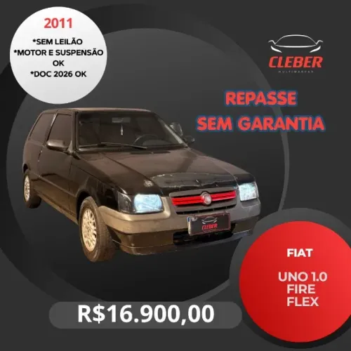 Fiat Uno Mille 1.0 Fire/ F.flex/ Economy 2P 2011