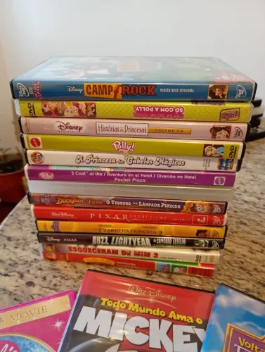 Pacote de DVDs Infantis